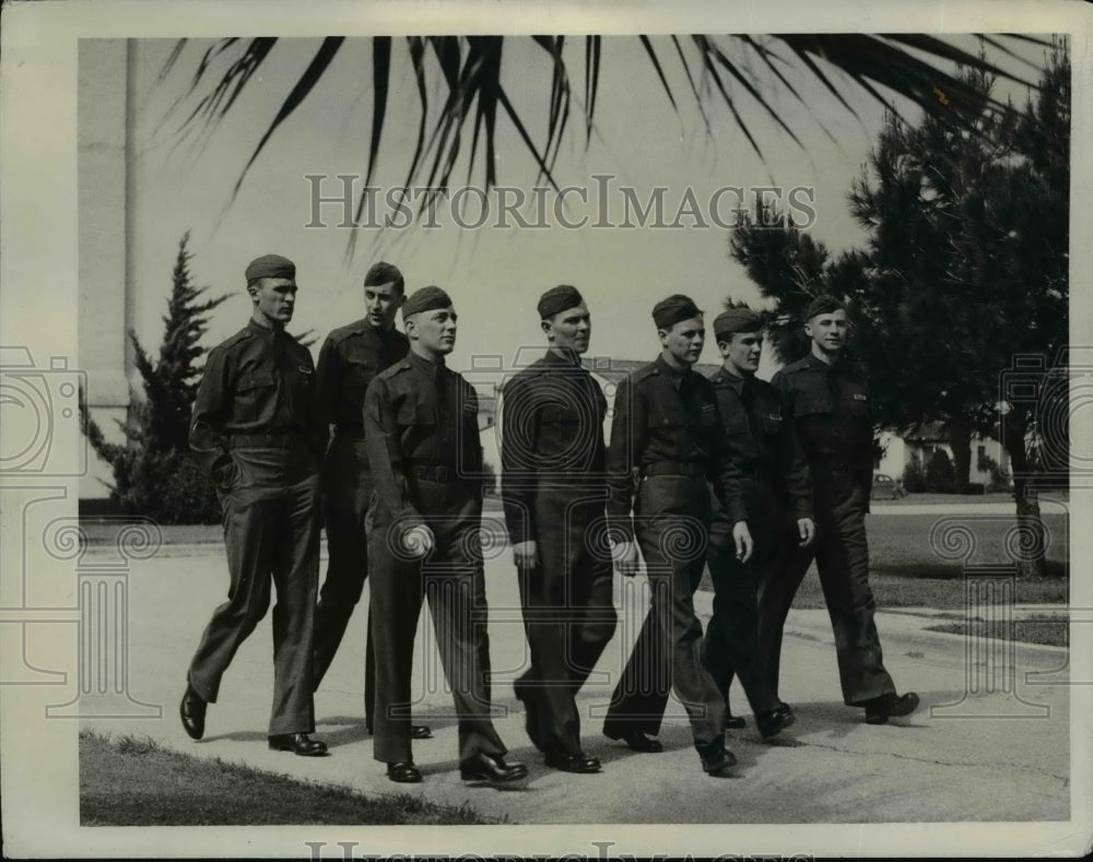 1941 Press Photo Ohio cadets DR Hetrick, FD Wyss, JR Smith, JP Stewart