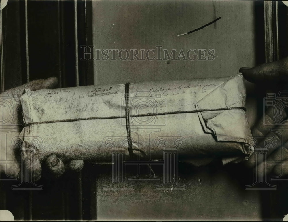 1925 Press Photo $50,000 Bundle For Kidnapping Plot of Bliss Baker to Succeed