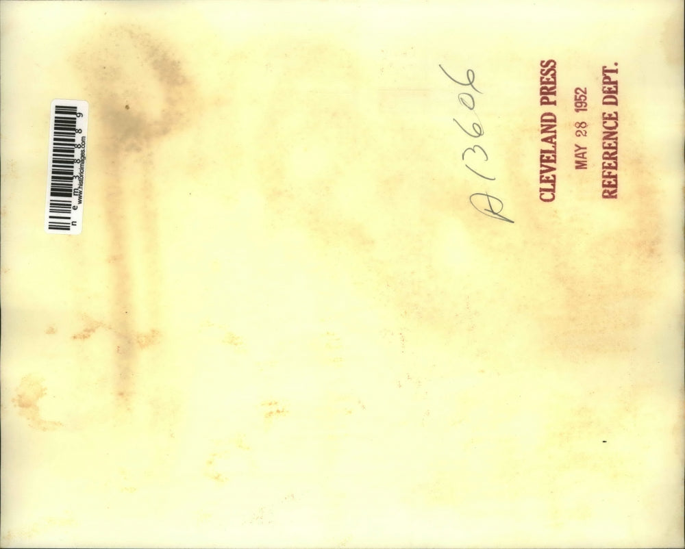 1952 Press Photo Gen Matthew B Ridgway Talks with French Korean Vet Pierre Zein