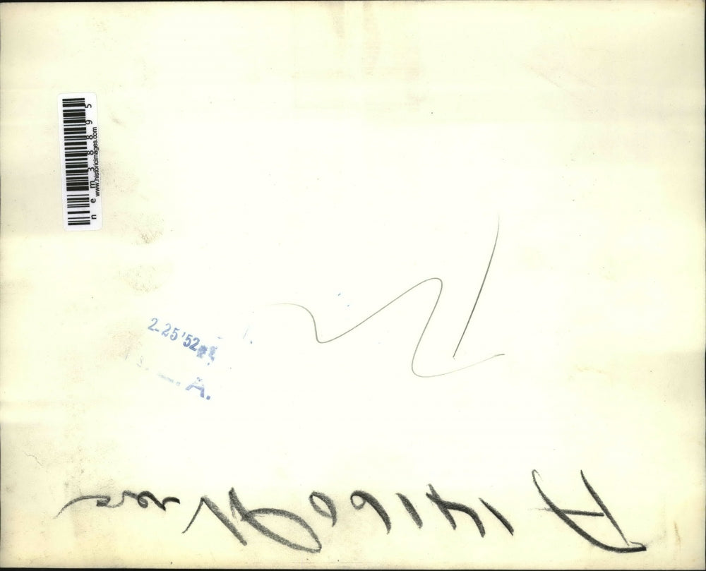 1952 Press Photo Rescue Workers Examine Battered Hulk of Crashed B-50 Bomber