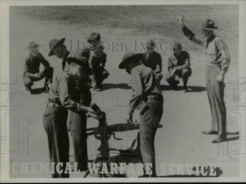 Load image into Gallery viewer, 1949 Press Photo US Army Chemical Warfare Corps - nem38936
