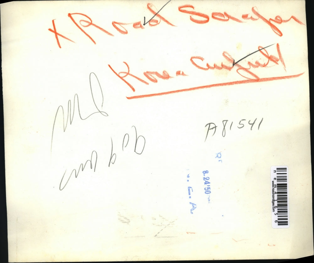 1950 Press Photo Scraper Leveling Ground Before Korean Laborers Lay Steel Treads