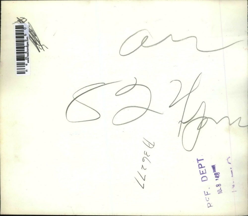 1948 Press Photo Britain Steps Up Defense Program as Royal Observer Corps Look