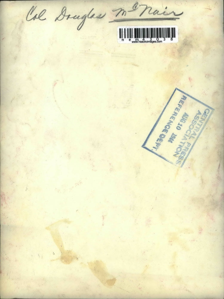 1944 Press Photo Colonel Douglas McNair - nem43038