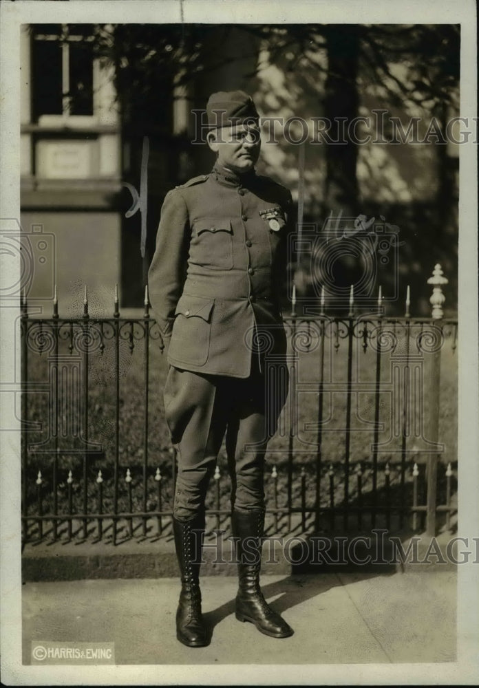 1920 Press Photo Capt Richard G. Woodside New Commander In Chief of Foreign Wars