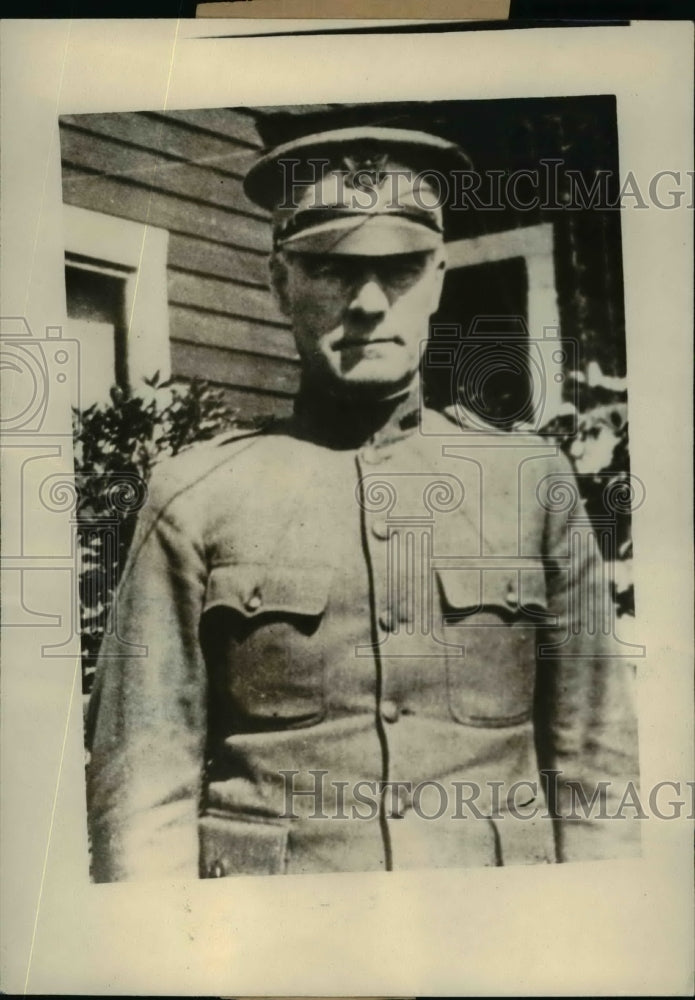 1926 Press Photo Maj John Martin Asks for Pueblo, Colorado Ban on Propoganda