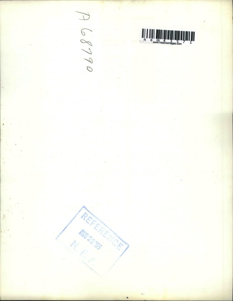 1955 Press Photo San Francisco gas main break on fire after explosion