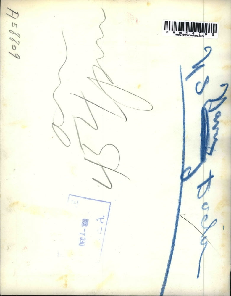 1952 Press Photo Washington Football Player Don Heinrich Inducted into Army