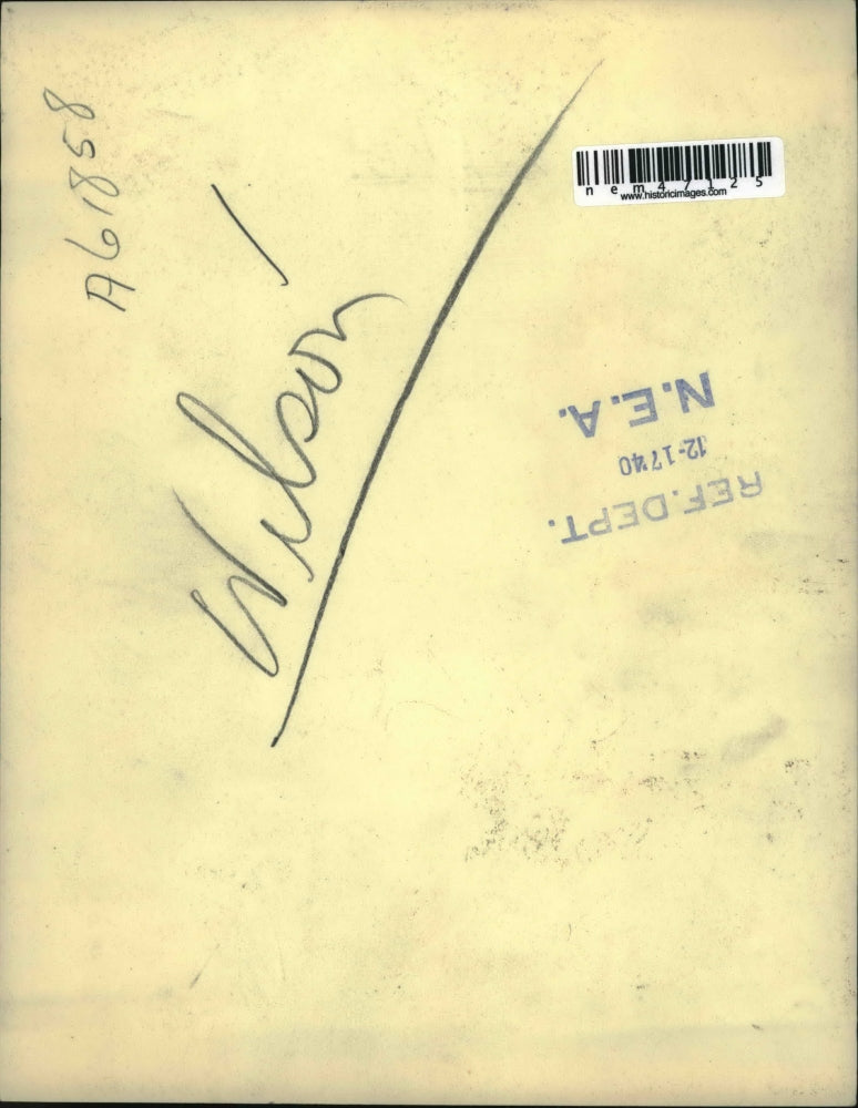 1940 Press Photo Military General Wilson