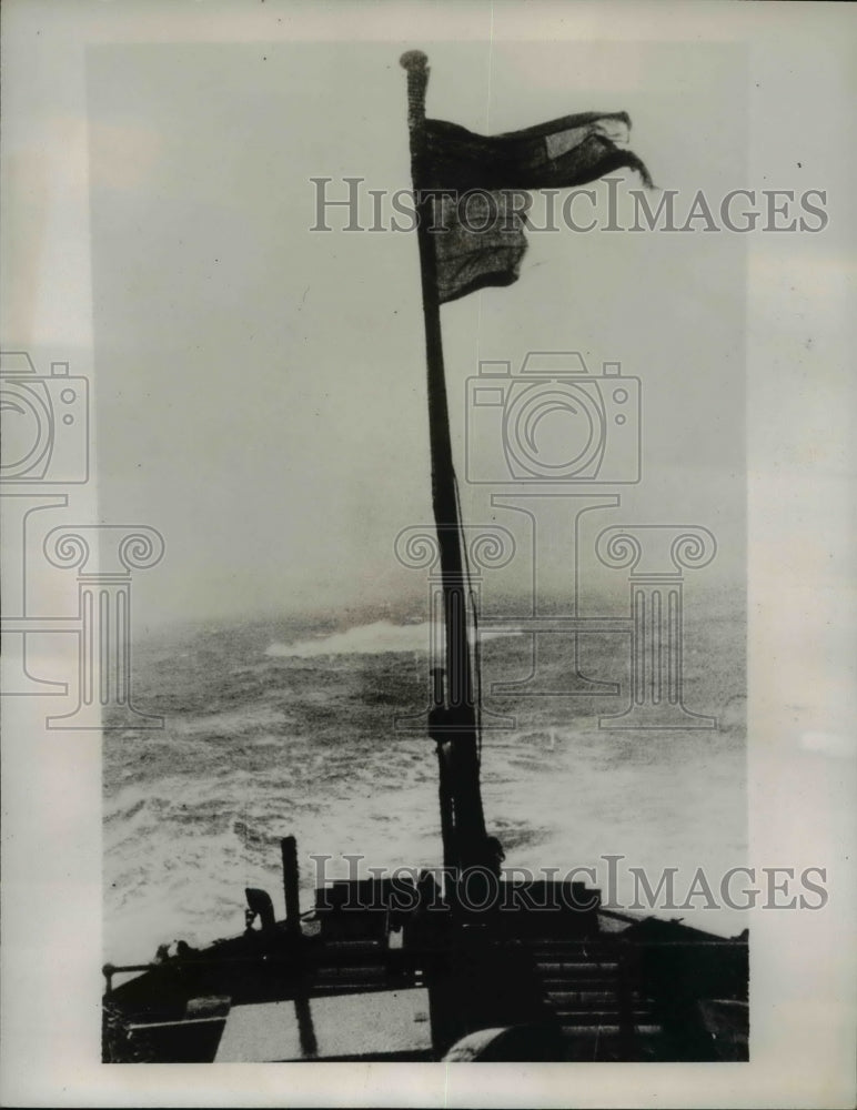 1941 Press Photo Shipyards of the British Empire Building Warship Corvette- Historic Images