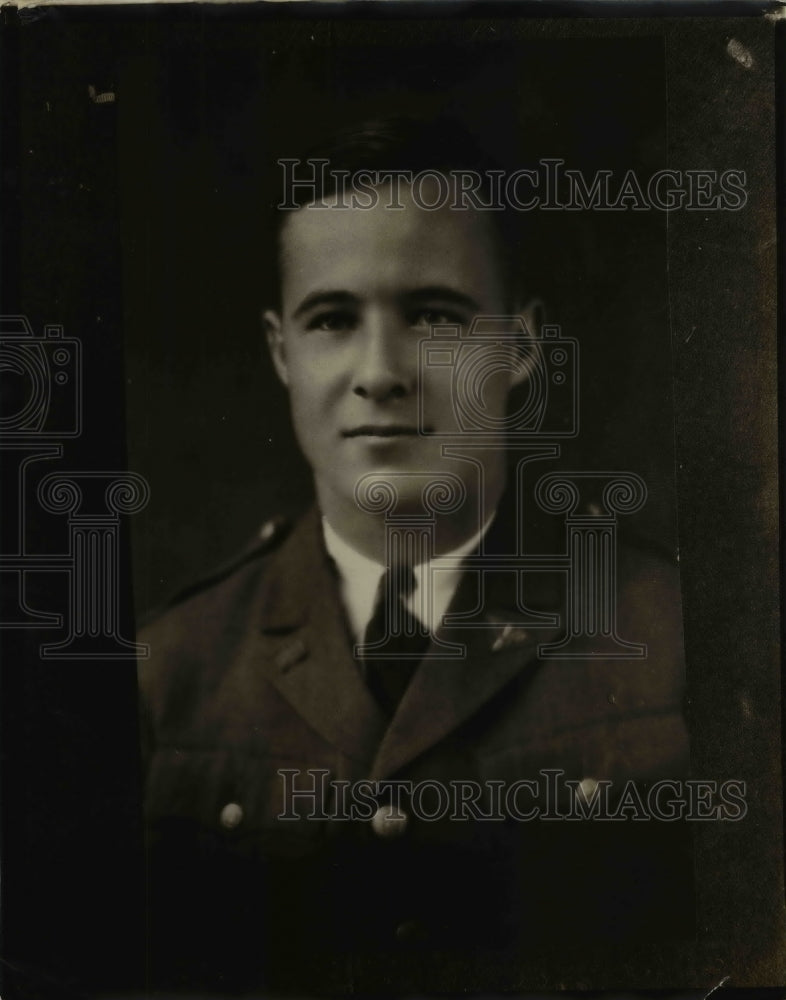 1932 Press Photo Lieutenant Charles S Vaughn of Nashville, Tennessee - nem47994