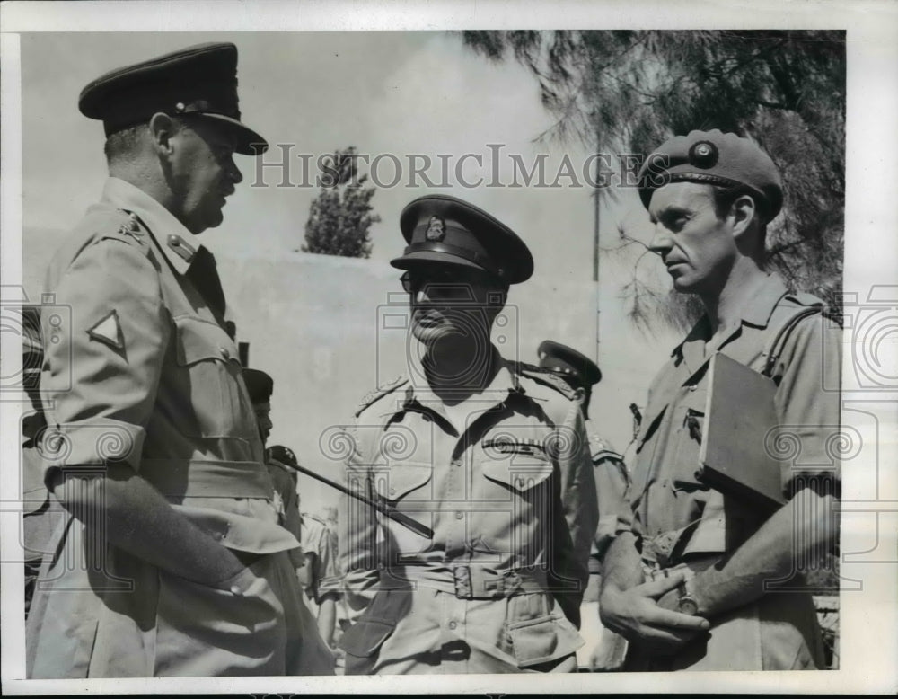 1946 Press Photo Army at Red Ford in Chandi Chowk District of Old Delhi- Historic Images