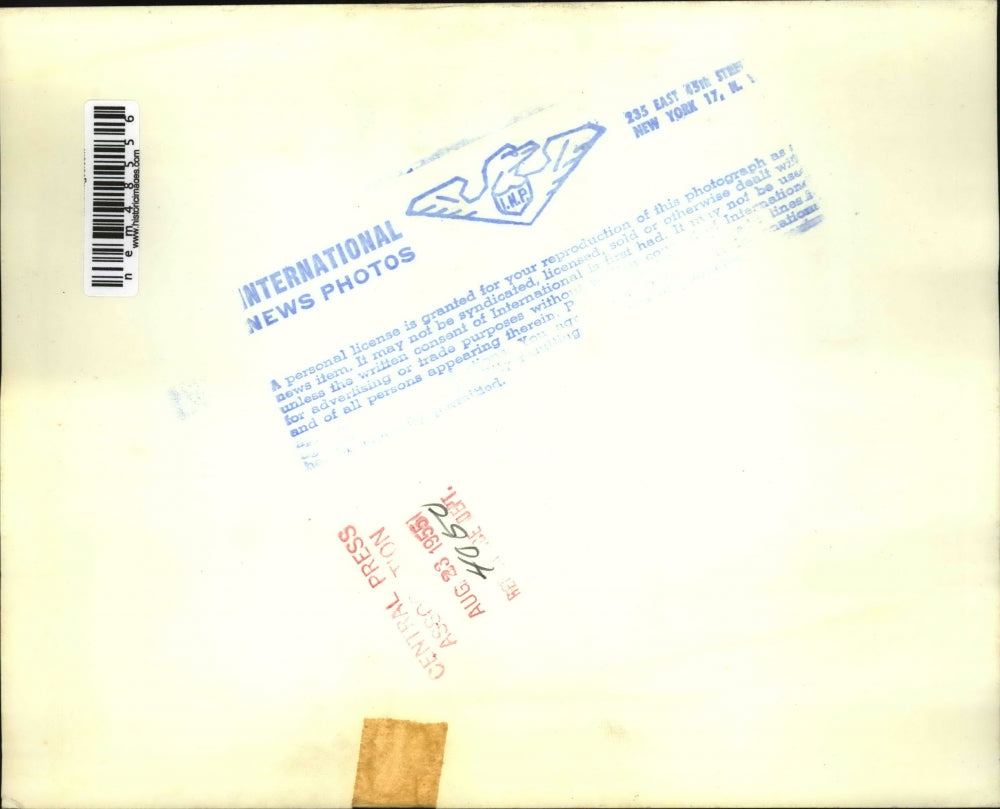 1955 Press Photo Military Planes in air - nem48556