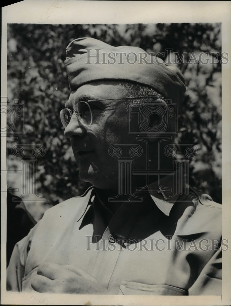 1944 Press Photo Italy Chief Vicar Archbishop Francis J Spellman of NY