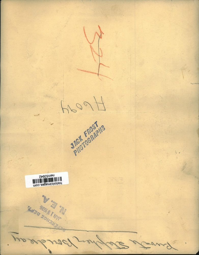 1926 Press Photo Private Stephen Brudreay - nem53942