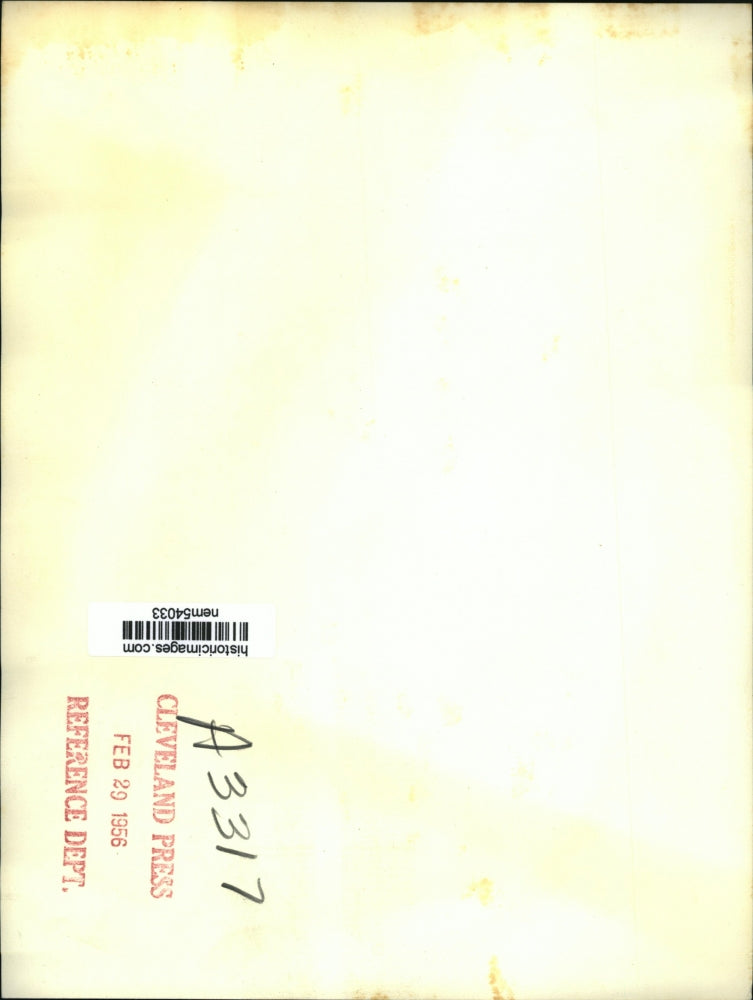 1956 Press Photo Italian President Giovanni Gronchi visits Arlington Cemetery