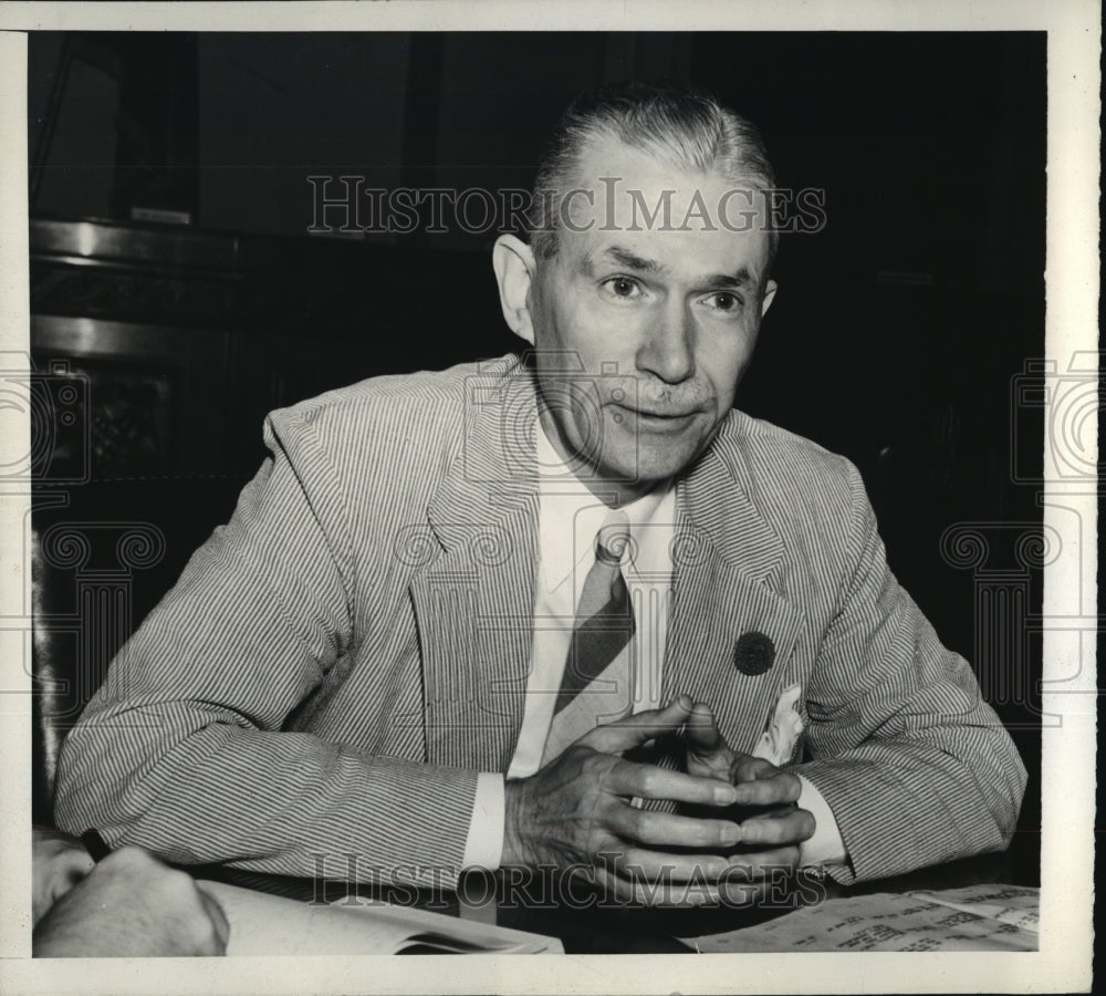 1941 Press Photo Brig.Gen. Brehon B. Somervell U.S. Army Construction Chief
