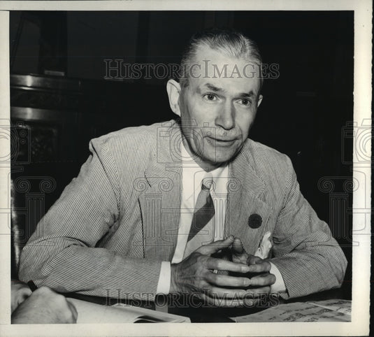 1941 Press Photo Brig.Gen. Brehon B. Somervell U.S. Army Construction Chief