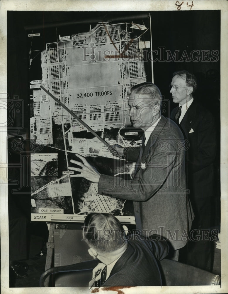 1941 Press Photo General Brehon Somervelle in charged of the Army Construction