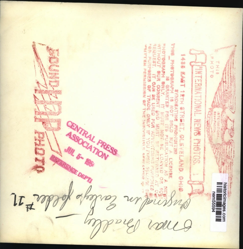 1950 Press Photo American Armed Force officials discuss the Korean War situation