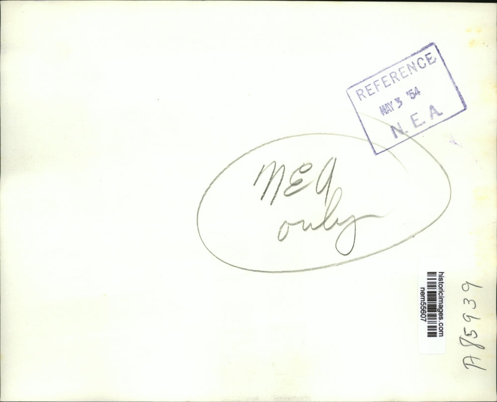 1954 Press Photo Sgt. John Spivey and Martin Christinsen testified in court