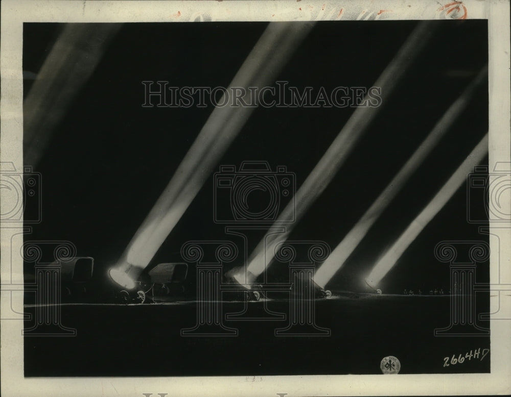 1928 Press Photo Anti aircraft guns to be used for training at Fort Humphrey