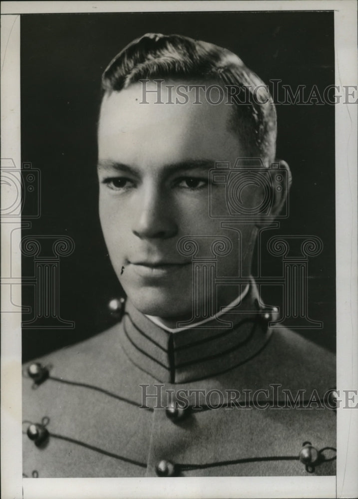1938 Press Photo Allen D. Hulse, West Point graduate - nem62268