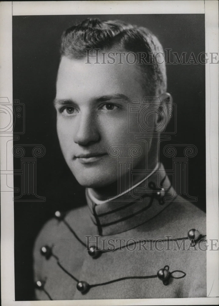 1938 Press Photo Tracy B. Harrington, West Point graduate - nem62269