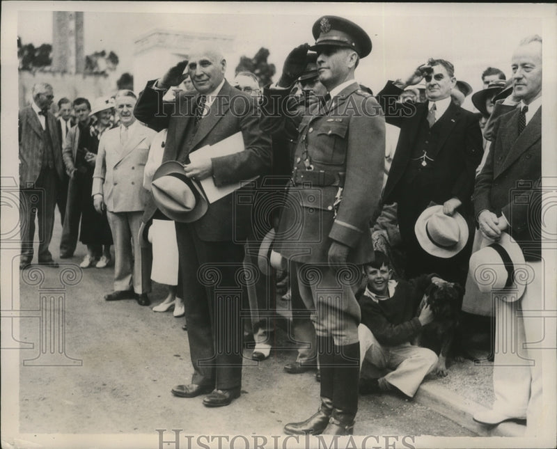 Load image into Gallery viewer, 1935 Press Photo Guests at California Pacific International Exposition's opening
