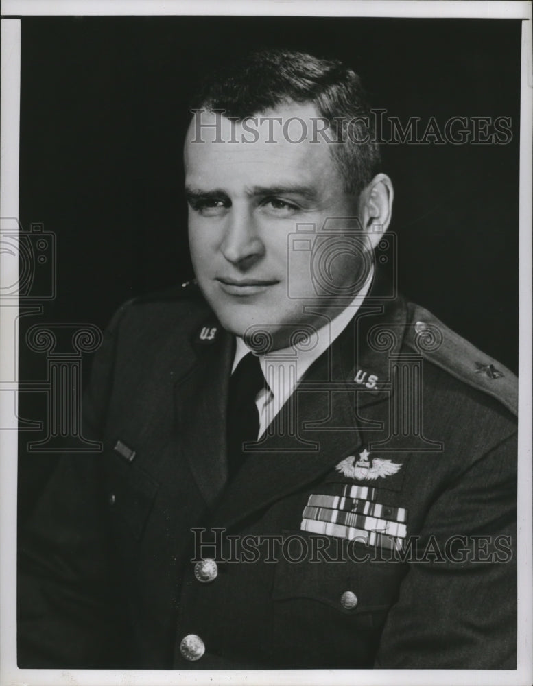 1956 Press Photo Portrait of U.S. Brigadier General William Blanchard- Historic Images