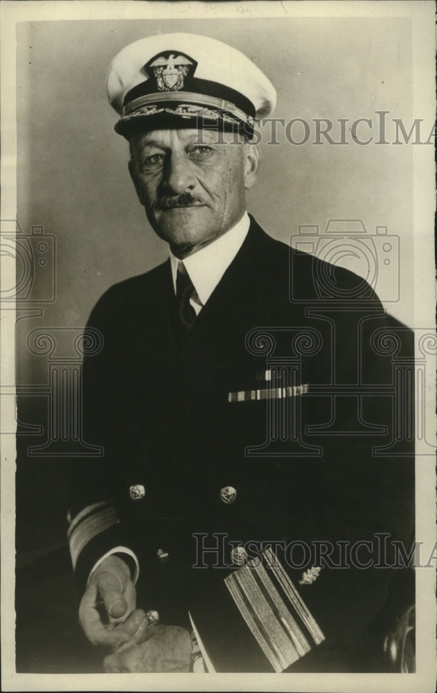 1930 Press Photo Portrait of Rear Admiral Norman J. Blackwood - nem64926