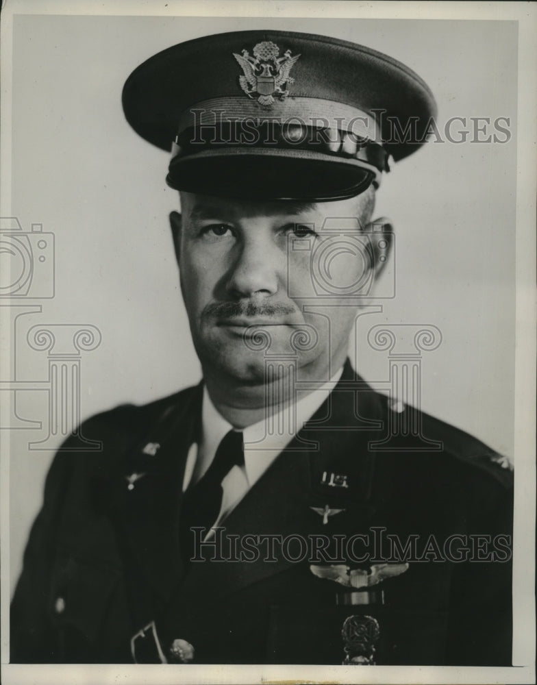 1940 Press Photo Major Raymond Morrison will head the new Air base Squadron