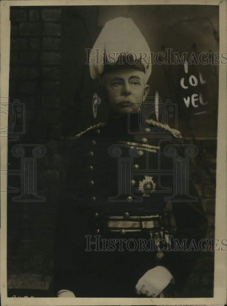 1918 Press Photo General Sir Herbert CO Plumer of British Engineers - nem66455
