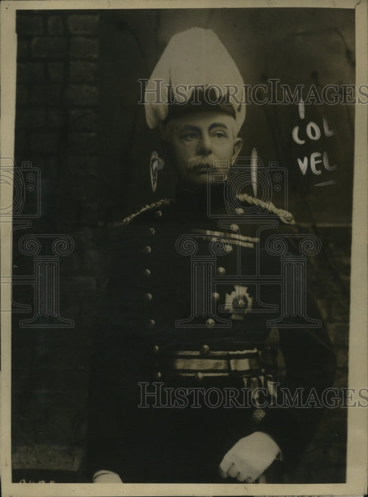 1918 Press Photo General Sir Herbert CO Plumer of British Engineers - nem66455