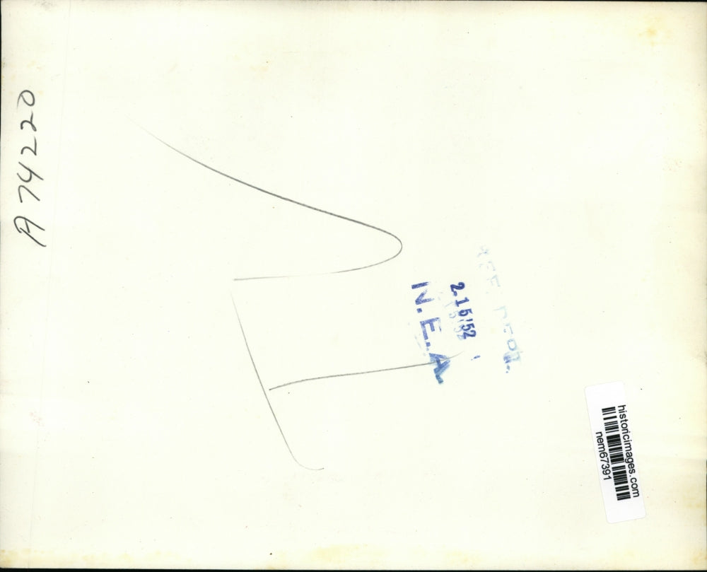 1952 Press Photo William Dean was reported held in North Korean Communists Camp