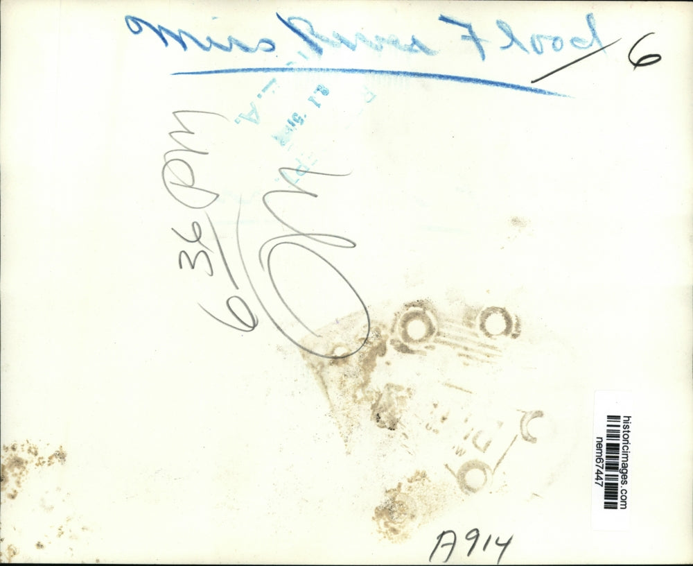 1951 Press Photo Sandbag Piles to Flight the Rising of Mississippi River