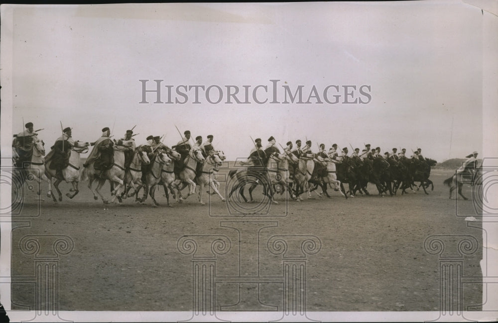 1929 Press Photo Spahis, France&#39;s native cavalry among best horsemen in world- Historic Images