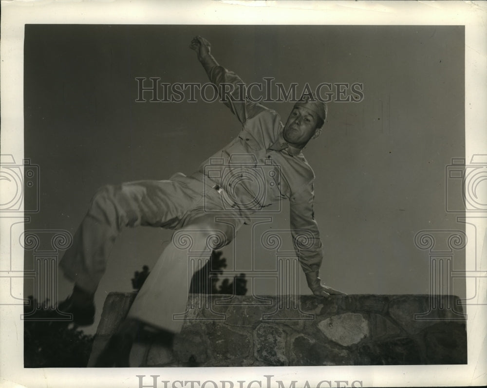 1943 Press Photo Stonewall Jackson, top pick for Eighth Base Headquarters