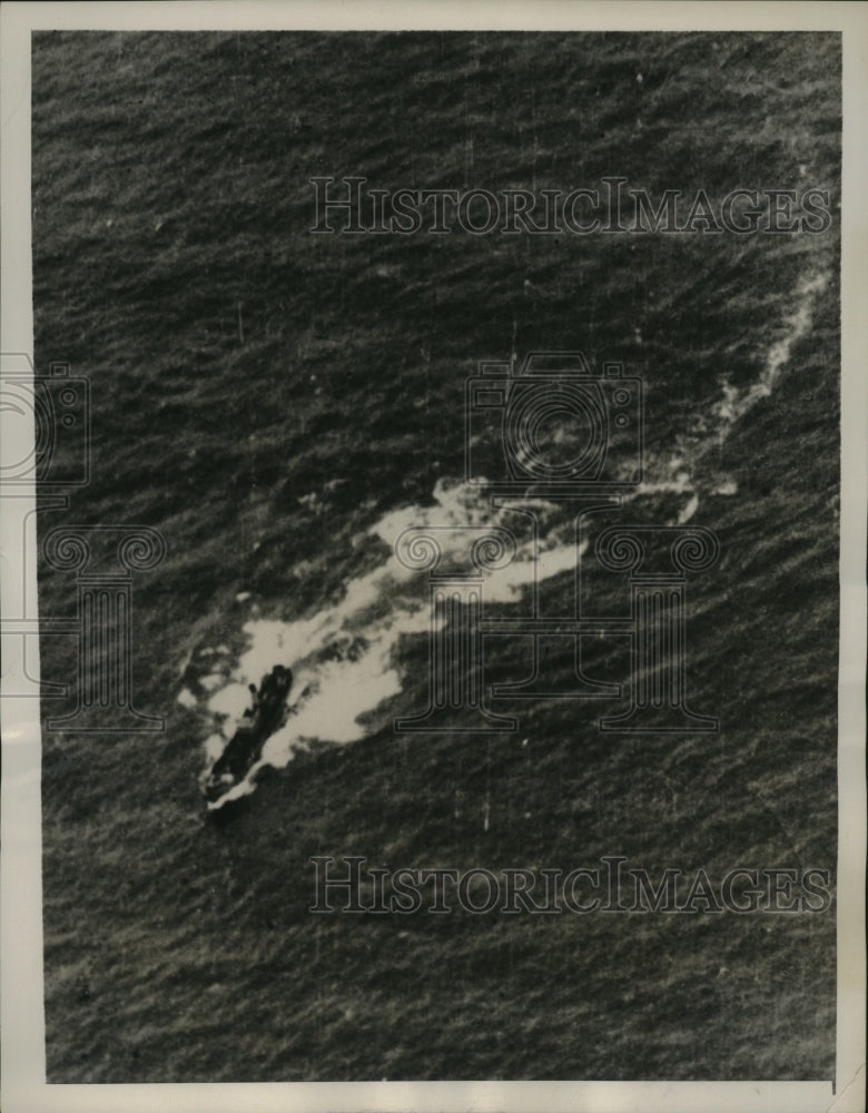 1940 Press Photo Armed Fleet auxillary of German navy in North Sea - nem71405