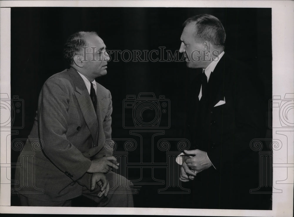 1938 Press Photo New York Defense Attorneys for James J Hines NYC - neny08541