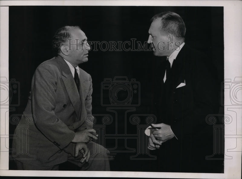 Load image into Gallery viewer, 1938 Press Photo New York Defense Attorneys for James J Hines NYC - neny08541
