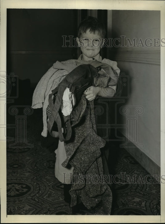 1942 Press Photo New York William Whelan Survivor of Torpedoed Ship NYC