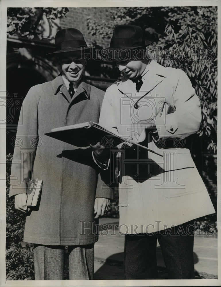 1938 Press Photo New York College Styles - neny08982