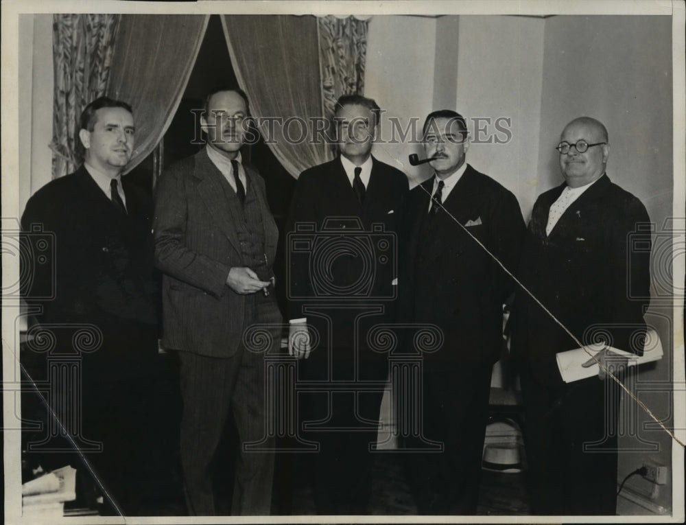 1938 Press Photo New York Opening of Dulles Campaign Headquarters NYC- Historic Images