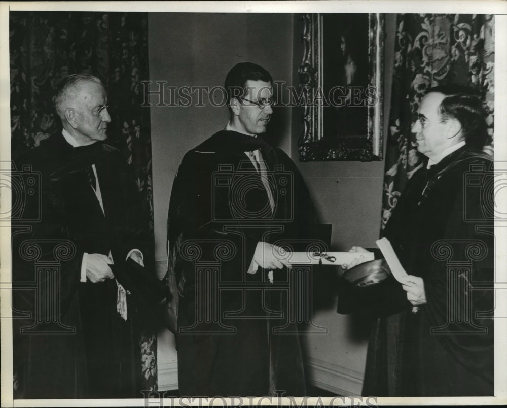 1938 Press Photo New York Honorary Degrees of Doctor of Law Conferred NYC