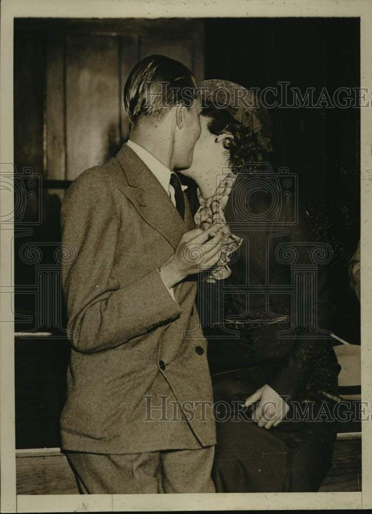 1935 Press Photo New York Don Alfonso of Bourbon &amp; Battenberg NYC- Historic Images