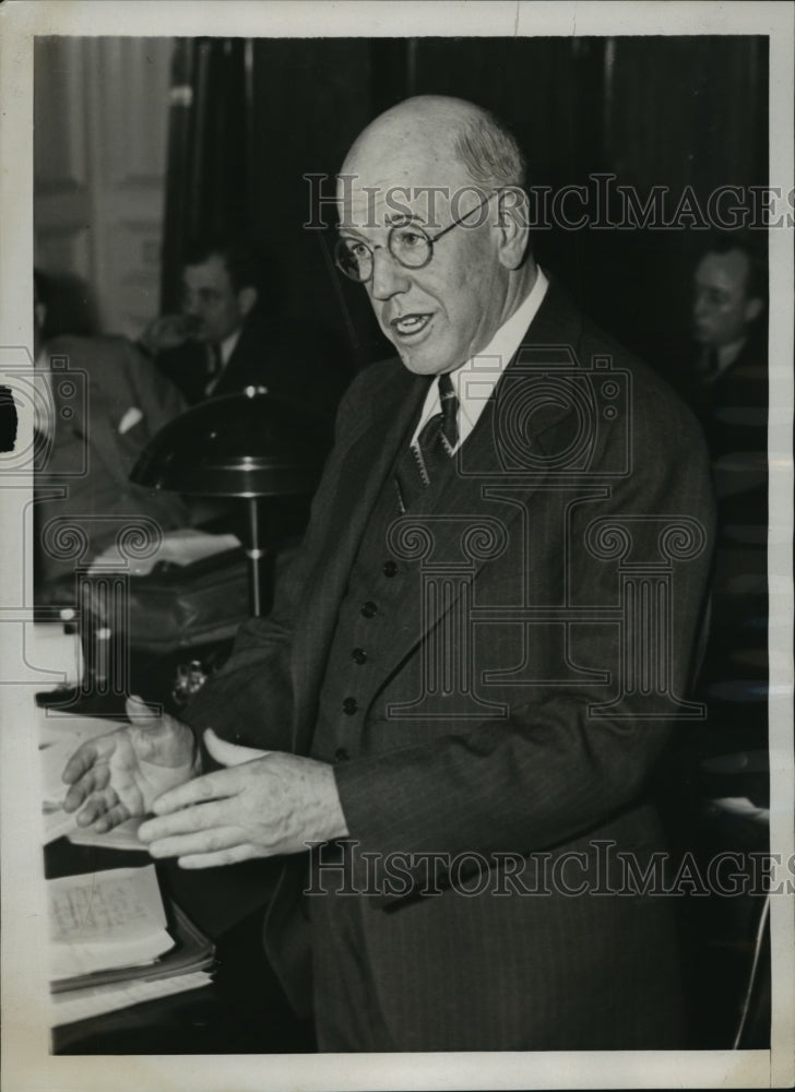 1938 Press Photo New York Senate Committee considers Anti-Syphilis Bill NYC