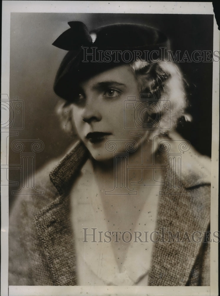 1935 Press Photo New York Mrs William Pennell Snow Daughter of Congressman NYC