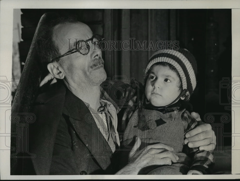 1938 Press Photo New York  Louis Vitta Swears Vengeance on Daughters Slayer NYC- Historic Images