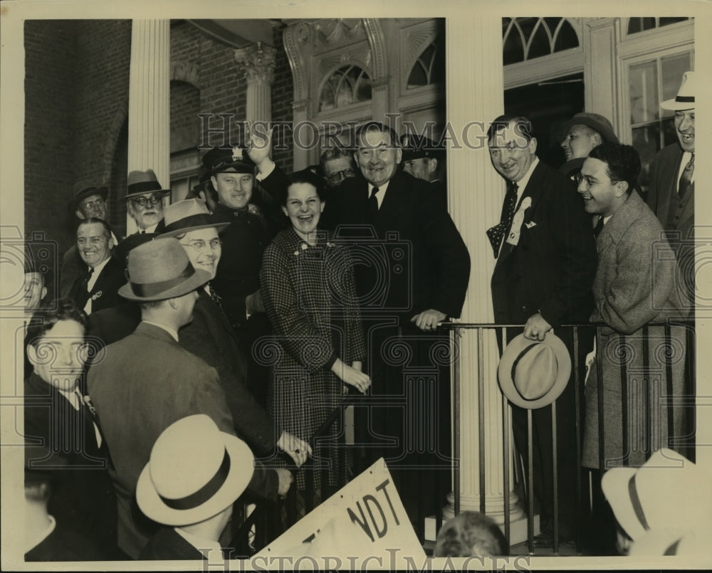 1936 Press Photo New York Supreme Court Justice William Bleakley in NYC